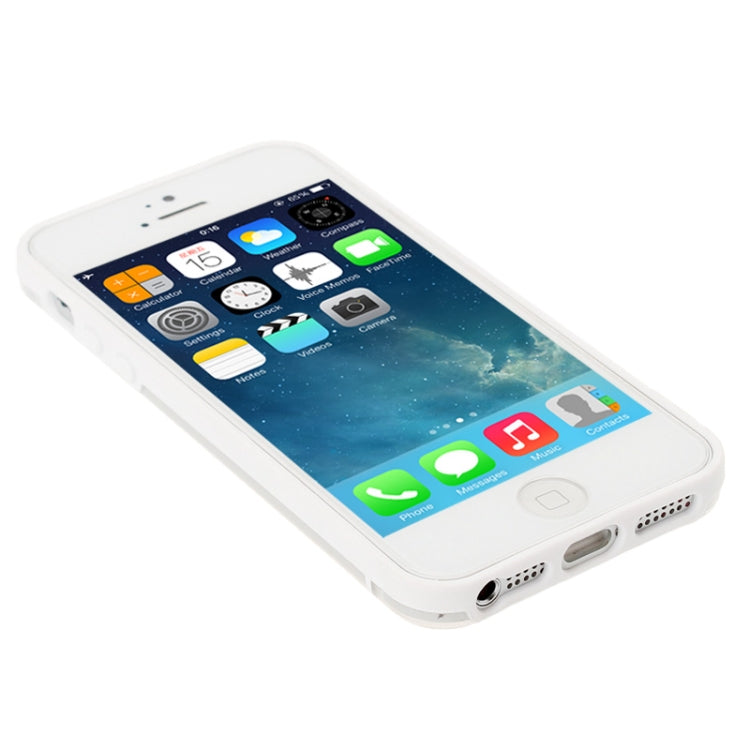 Transparent Plastic + TPU Frame Case for iPhone 5 & 5s & SE
