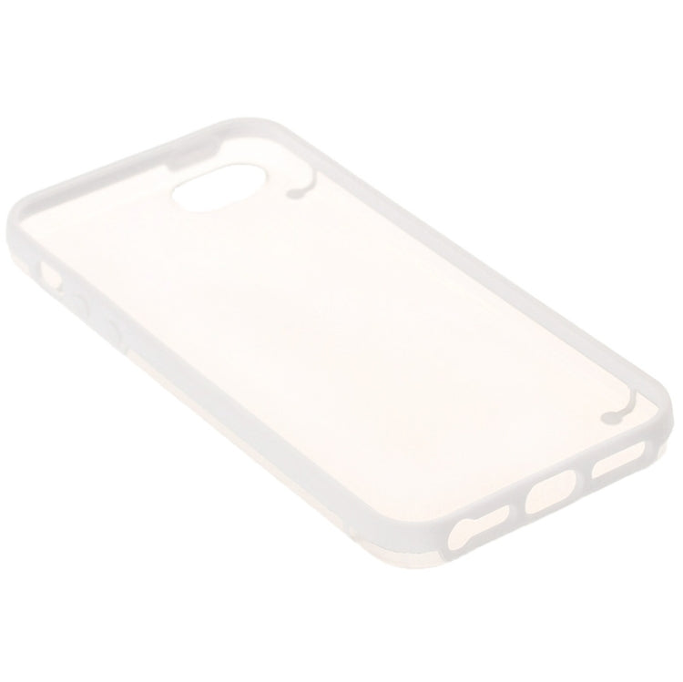 Transparent Plastic + TPU Frame Case for iPhone 5 & 5s & SE