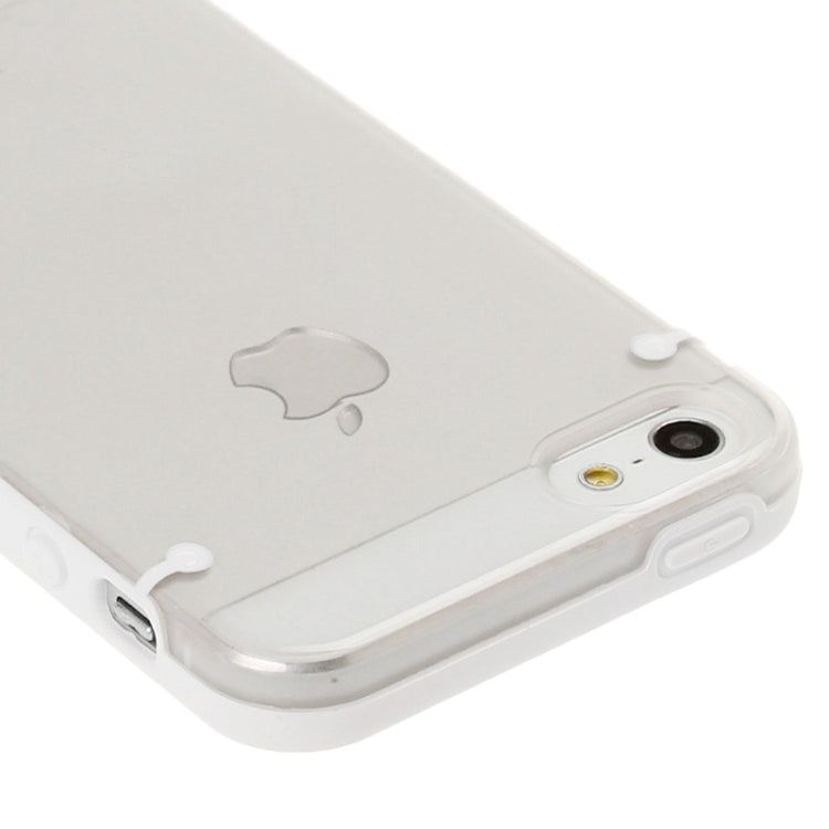 Transparent Plastic + TPU Frame Case for iPhone 5 & 5s & SE