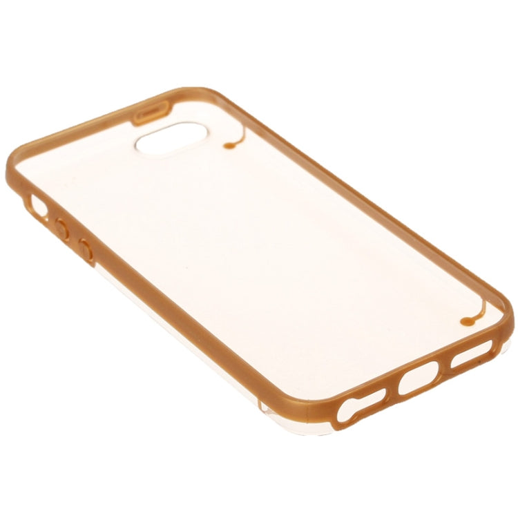 Transparent Plastic + TPU Frame Case for iPhone 5 & 5s & SE