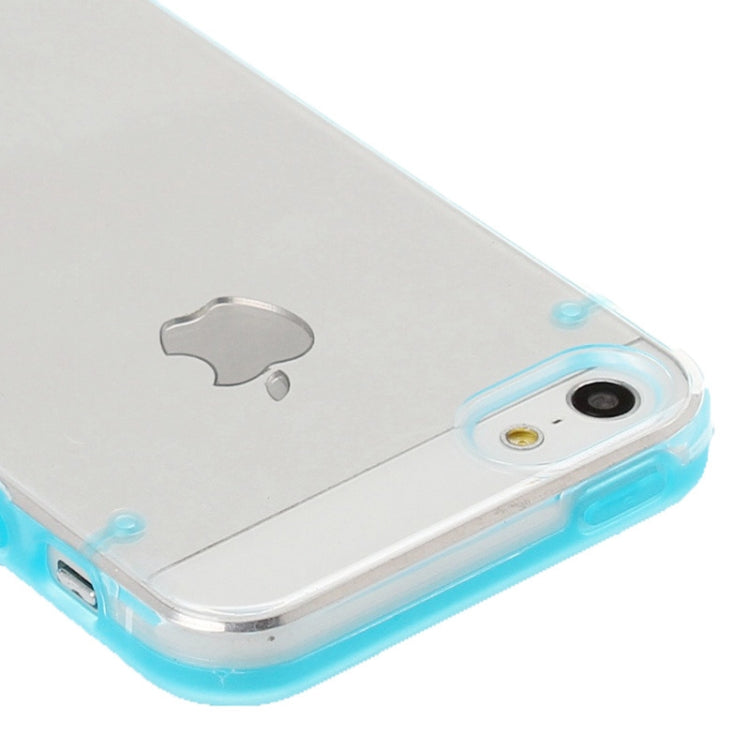 Transparent Plastic + TPU Frame Case for iPhone 5 & 5s & SE