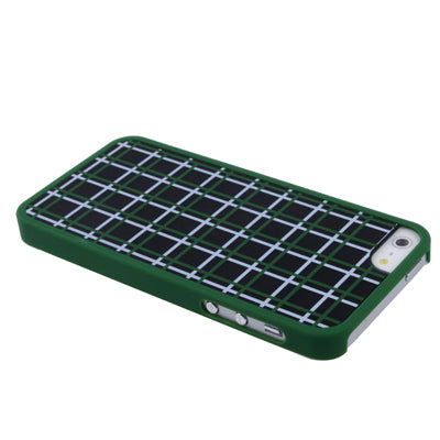 Ero Airmail Series Grid Pattern Split Plastic Protective Cover with Bumper Frame for iPhone 5