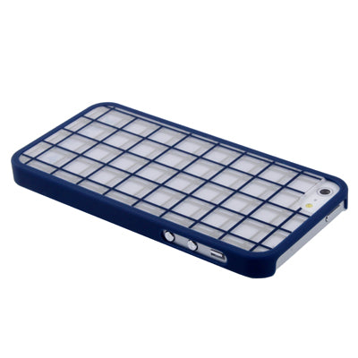 Ero Airmail Series Grid Pattern Split Plastic Protective Cover with Bumper Frame for iPhone 5