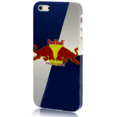 Red Bull Pattern Resistance Plastic Protective Case for iPhone 5 & 5s & SE