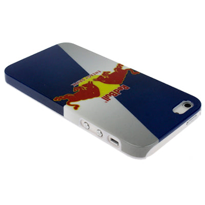 Red Bull Pattern Resistance Plastic Protective Case for iPhone 5 & 5s & SE