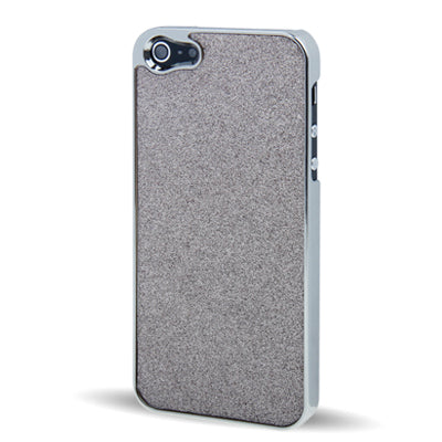 Flash Powder Plating Skinning Plastic Case for iPhone 5 & 5s & SE