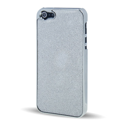 Flash Powder Plating Skinning Plastic Case for iPhone 5 & 5s & SE