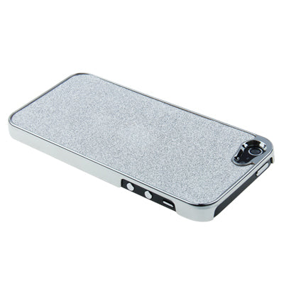 Flash Powder Plating Skinning Plastic Case for iPhone 5 & 5s & SE