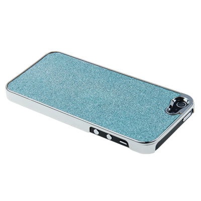 Flash Powder Plating Skinning Plastic Case for iPhone 5 & 5s & SE