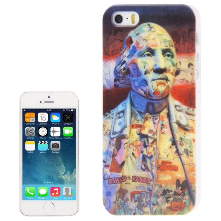 Ron English Art Pattern Plastic Case for iPhone 5 & 5s & SE