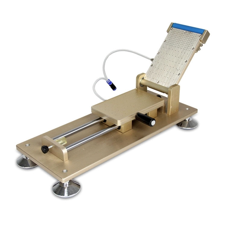 TBK Laminate Polarized LCD Film OCA Laminator Machine with Vacuum Pump for iPhone / Samsung / HTC / Sony etc.(Gold)