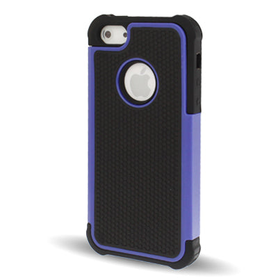 2-color Plastic Case + Silicon Case for iPhone 5 & 5s & SE