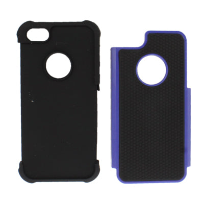 2-color Plastic Case + Silicon Case for iPhone 5 & 5s & SE