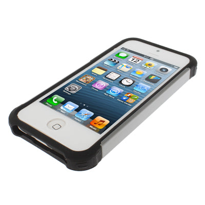 2-color Plastic Case + Silicon Case for iPhone 5 & 5s & SE