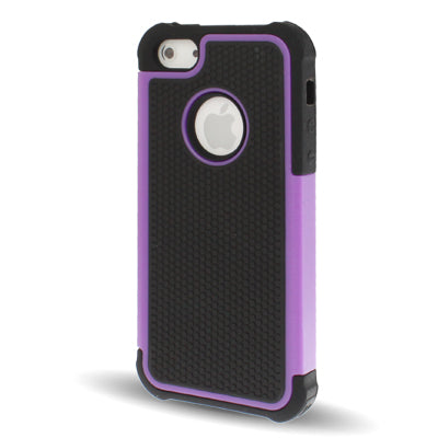 2-color Plastic Case + Silicon Case for iPhone 5 & 5s & SE