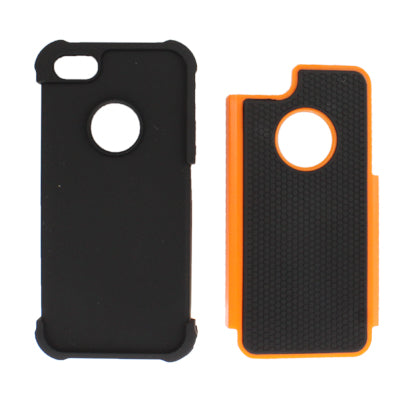 2-color Plastic Case + Silicon Case for iPhone 5 & 5s & SE