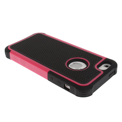 2-color Plastic Case + Silicon Case for iPhone 5 & 5s & SE