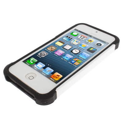 2-color Plastic Case + Silicon Case for iPhone 5 & 5s & SE