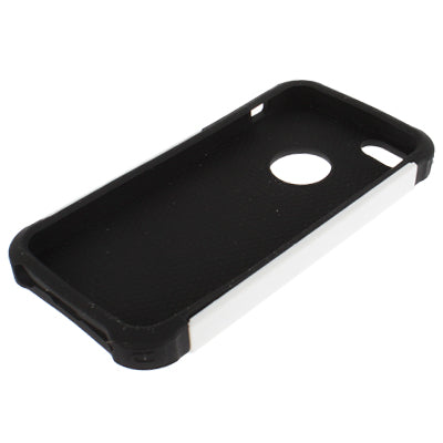 2-color Plastic Case + Silicon Case for iPhone 5 & 5s & SE