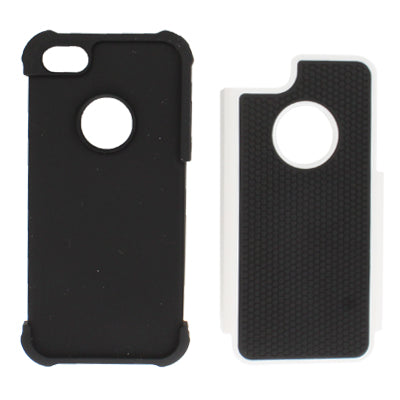 2-color Plastic Case + Silicon Case for iPhone 5 & 5s & SE