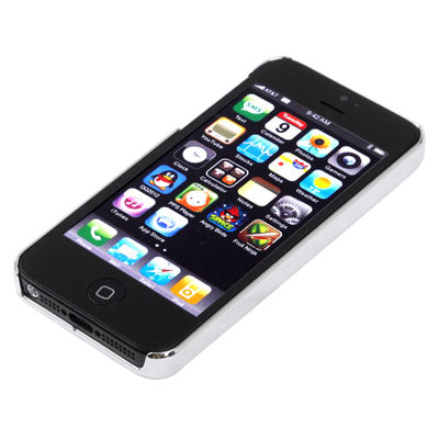 Honeycomb Texture Plating Skinning Plastic Case for iPhone 5