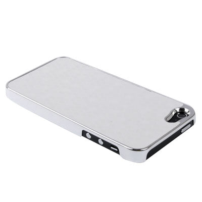 Honeycomb Texture Plating Skinning Plastic Case for iPhone 5