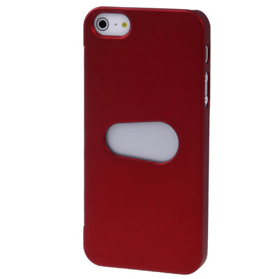 Plastic Hard Shell Protective Case with Credit Card Slot for iPhone 5