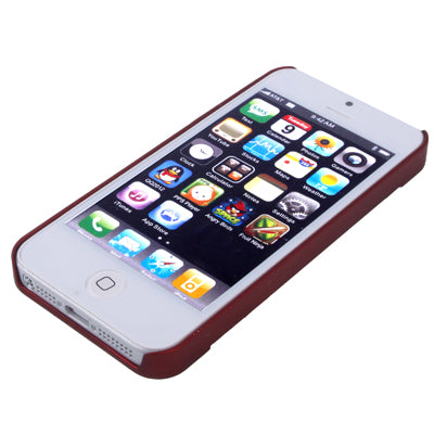 Plastic Hard Shell Protective Case with Credit Card Slot for iPhone 5