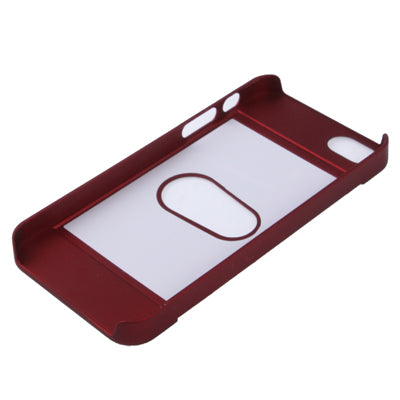 Plastic Hard Shell Protective Case with Credit Card Slot for iPhone 5