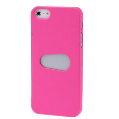 Plastic Hard Shell Protective Case with Credit Card Slot for iPhone 5