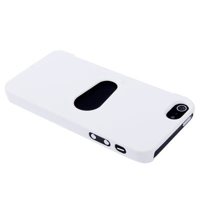 Plastic Hard Shell Protective Case with Credit Card Slot for iPhone 5