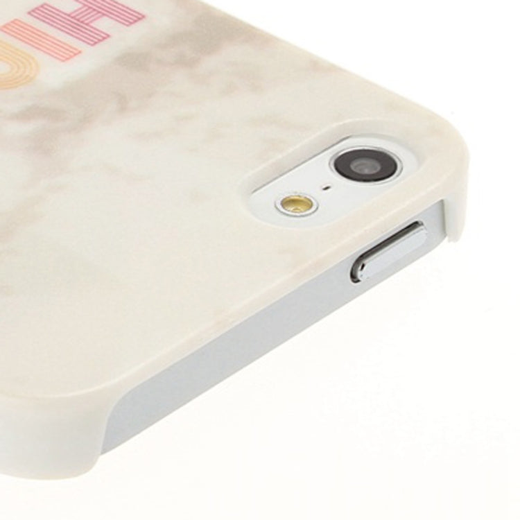 Hipster Deer Pattern Plastic Case for iPhone 5 & 5s & SE