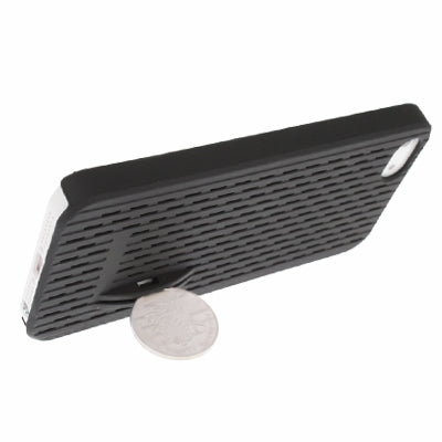 Hollow Plastic Case with Holder for iPhone 5 & 5s & SE