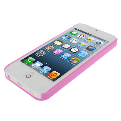 Hollow Plastic Case with Holder for iPhone 5 & 5s & SE