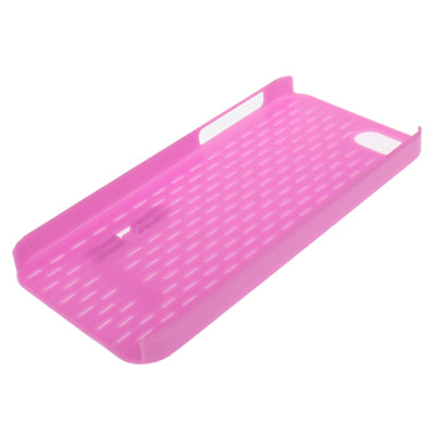 Hollow Plastic Case with Holder for iPhone 5 & 5s & SE