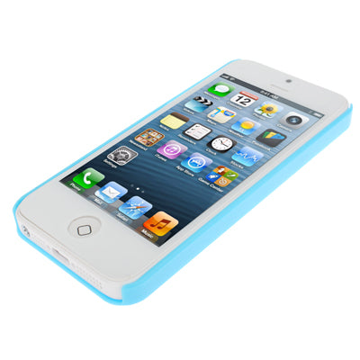 Hollow Plastic Case with Holder for iPhone 5 & 5s & SE