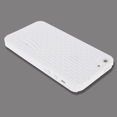 Hollow Plastic Case with Holder for iPhone 5 & 5s & SE