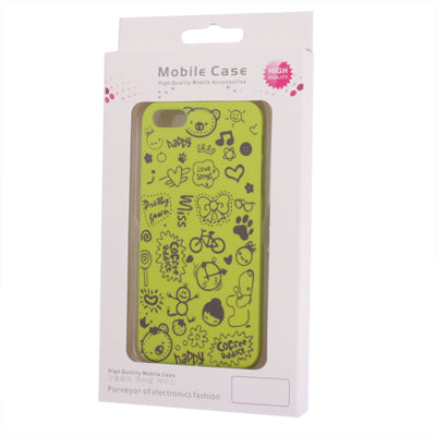 Cartoon Graffiti Style Plastic Case for iPhone 5 & 5s & SE