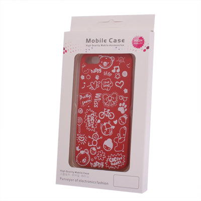 Cartoon Graffiti Style Plastic Case for iPhone 5 & 5s & SE