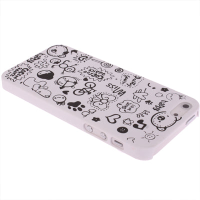 Cartoon Graffiti Style Plastic Case for iPhone 5 & 5s & SE