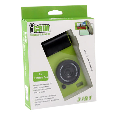 Camera Styles Plastic Protective Case for iPhone 5 & 5s & SE