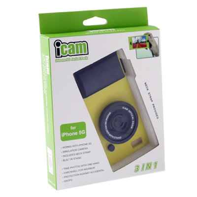Camera Styles Plastic Protective Case for iPhone 5 & 5s & SE