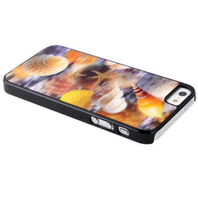3D Effects Style Conch Pattern Plastic Case for iPhone 5 & 5s & SE