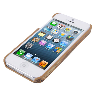 Wood Grain Series Plastic Case for iPhone 5 & 5s & SE