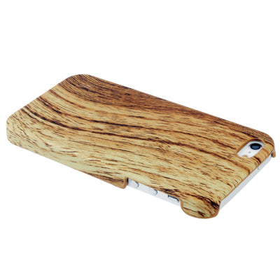 Wood Grain Series Plastic Case for iPhone 5 & 5s & SE