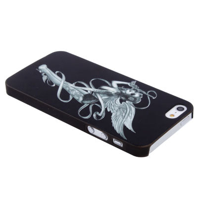 Ultra Slim Sexy Girl Pattern Fluorescent Light Frosted Plastic Case for iPhone 5