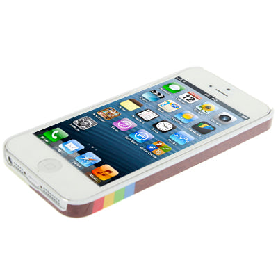 Camera Pattern Ultrathin Anti-scratch Plastic Protective Case for iPhone 5 & 5s & SE