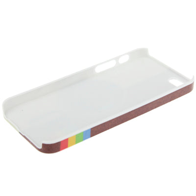 Camera Pattern Ultrathin Anti-scratch Plastic Protective Case for iPhone 5 & 5s & SE