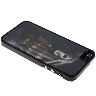 3D Effects Style Skull Pattern Plastic Case for iPhone 5 & 5s & SE