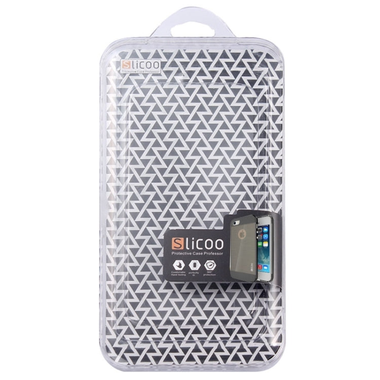 Slicoo Brushed Texture Electroplating Combination Case for iPhone 5S
